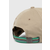 Bombažna bejzbolska kapa Tommy Hilfiger bež barva