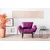 Atelier del Sofa Fotelja Nitta 95x85x70cm Ljubičasta