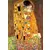 Puzzle El Beso + La Virgen Gustav Klimt Educa 2x1000 dielov + lepidlo Fix EDU18488