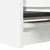 Vidaxl TV omarica Bela 80x35x54 cm Izoblikovan les