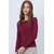 Trend Alacati Stili Ženska bluza Alc-X14400, Bordo