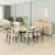 Hanah Home Trpezarijski sto Luna, 181x90x75 cm, Krem