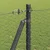 Heksagonalna ograda s betonskom osnovom 50 x 1,2 m Siva Mreža
