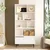Hanah Home Polica 83,9x175,6x29,5cm Bela