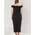 Trendyol Curve Ženska haljina Tbbss25Ah00142, Crna
