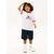 TOMMY HILFIGER Komplet TAKE IT EASY mornarska/rdeča/bela