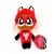 shumee ČUDOVITA PIKAPOPALAČA IN ČRNA MAČKA Chibi Rena Rouge Ginger plišasta figurica