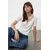Trendyol Milla ženska bluza Twoaw24Bz00011, Ecru