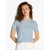 TOMMY HILFIGER Majica golobje modra/bela