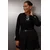 Trendyol Curve Ženska bluza Tbbaw26Af00023, Crna
