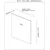 Hanah Home Uzglavlje za krevet Motya, 97x90x7 cm, Antracit