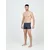 Mens swimsuit aqua sphere essential boxer dark grey/coral 28