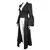 Ženski plašč DEVIL FASHION - Gothic Flared Sleeved Beaded Long - ECT012