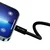 BLAVEC Candy pleten USB-C kabel PD 60W 3A 3m Apple CarPlay/Android Auto CCA-UC3B30 črne barve