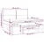 Vidaxl Box spring postelja z vzmetnico temno modra 200x200 cm žamet