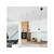 ARIA 24 VISILICA LED 3*4W 3000K CRNA
