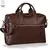 Princ Leather Kožna torba za laptop Dollaro, 390x280x100mm, Crna