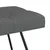 Klupa s gumbastim tkanjem Tamnosiva 80 x 40 x 46 cm Tkanina