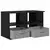 Stalak za TV s ladicama Crni hrast 79 x 40 x 48 cm