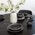 Set krožnikov 18 kosov — Elements Yin & Yang black - W0224