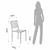 Bijele blagovaonske stolice u setu 2 kom Classic – Tomasucci