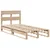 shumee vidaXL Posteljni okvir brez vzmetnice 90x200 cm masiven borov les