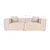 Atelier del Sofa Dvosed Lora 108x65x220cm Krem