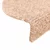 Prostirke za stepenice, samoljepljive, 5 kom, 56x17x3 cm, svijetlosmeđe, poluokrugle
