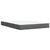 vidaXL Box spring posteljni z vzmetnico temno siv 140x190 cm blago