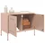 TV ormarići 2 kom ružičasti 68 x 39 x 50,5 cm čelični