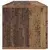 TV ormar za zid Staro drvo 98 x 31 x 30 cm Konstruirano drvo
