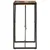Vidaxl Barska miza 60x55x110 cm trden predelan les