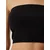 Happiness Istanbul Womens Black and White Strapless Knitted 2-Pack Bustier