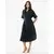 Mexx Ženska haljina MF006301761W, Midi, Crna