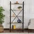 Hanah Home Polica za knjige Elysian, 90x180x33.5 cm, Orah
