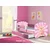 Deciji krevet ACMA II 140x70 F + dusek 6 cm PINK10