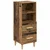 Kreveta Staro drvo 34 x 34.5 x 90 cm Konstruirano drvo