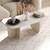 Hanah Home Klub sto Becaj, 120x41.4x60 cm, Bež beli