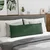 Jastučići za sofu 2 pcs Tamnozelena 120 x 40 cm Kordura tekstil