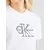 Calvin Klein Jeans Majica CLASSIC črna/srebrna/bela