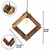 OPVIQ Visilica Square Antiquation