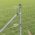 Zavareno žičano ograđivanje s bodljama 50 x 0,4 m (Š x V)