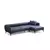 Atelier del Sofa Ugaona garnitura Belissimo 95x67x270cm Plava