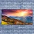 tulup.si Slika na platnu The sun mountain forest landscape 140x70 cm
