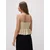 Reserved - Satenski top s peplum porubom