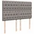Vidaxl Box spring postelja z vzmetnico taupe 160x200 cm blago