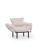 Atelier del Sofa Fotelja Nitta 95x85x70cm Krem