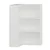 Hanah Home polica za knjige Adel 2 Shelf Corner, 60×60 cm, bela
