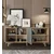 Hanah Home komoda Latina Modern 180, 180 cm, hrast Sapphire / antracit