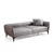 Atelier del Sofa Trosed Belissimo 220x67x95cm Sivi